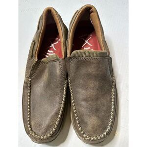 Mens Twisted X Size 7 Loafers Antibacterial Slip Resistant
